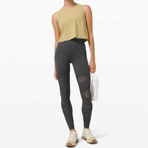 LULULEMON grey camo Sheer Will High-Rise Tight